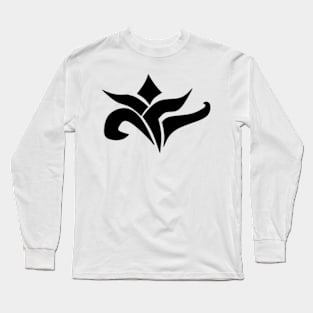 flower logodesign Long Sleeve T-Shirt